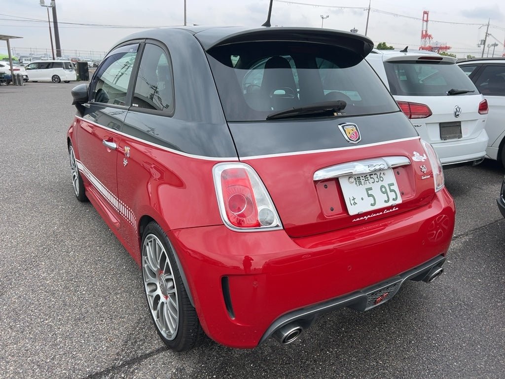 2016 Fiat Abarth 595 Turismo | 1.4L Turbo Petrol | Automatic| 67,000km | Black / Red
