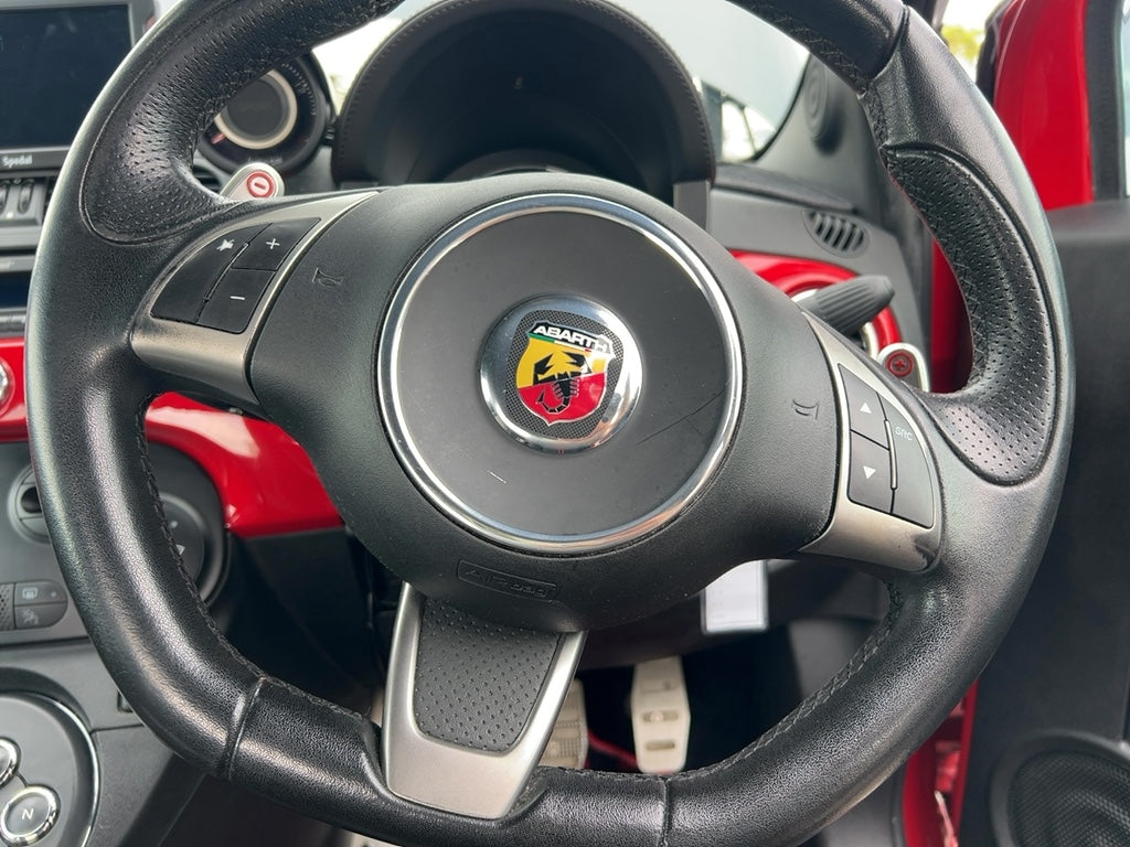 2016 Fiat Abarth 595 Turismo | 1.4L Turbo Petrol | Automatic| 67,000km | Black / Red