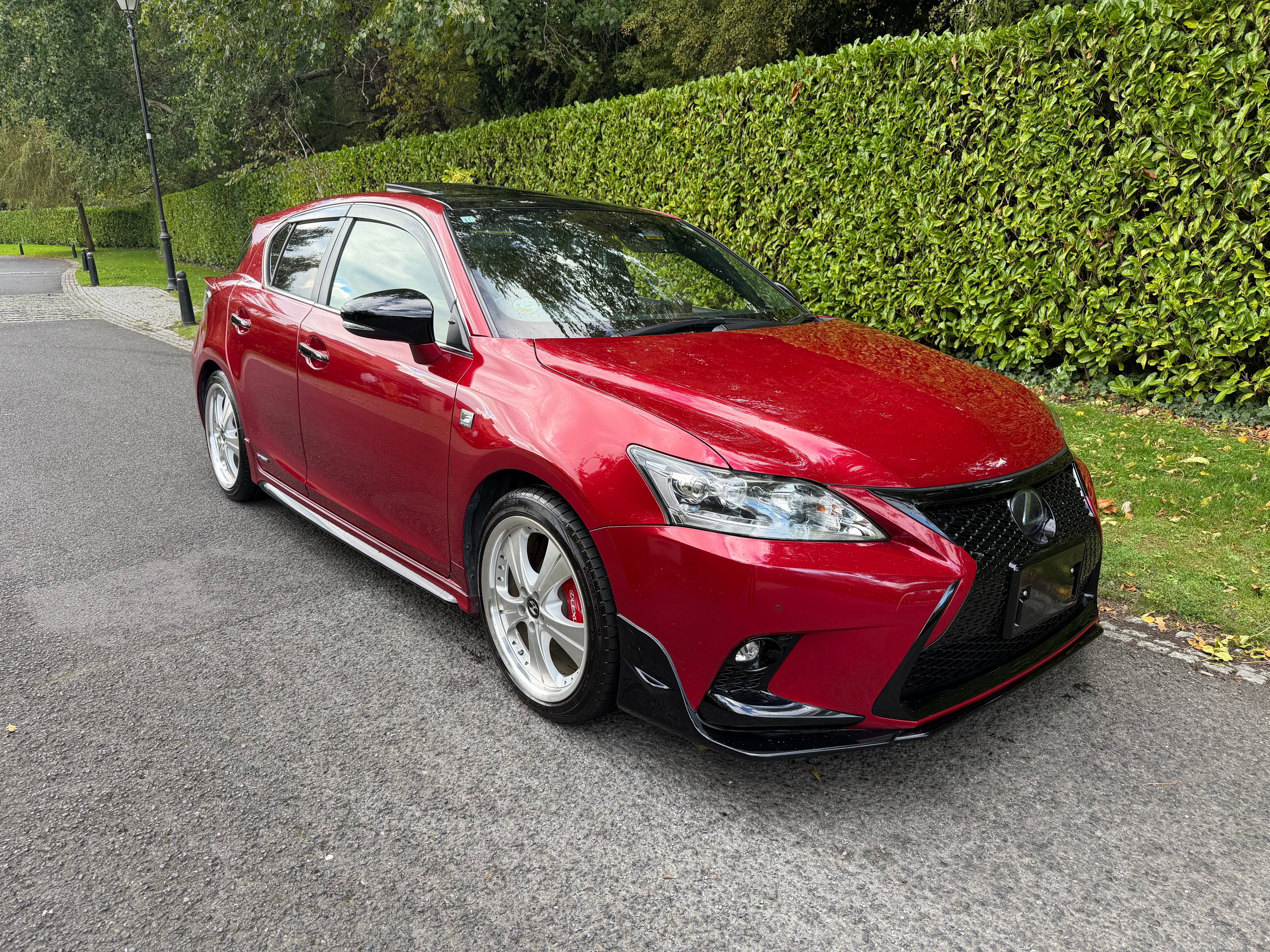 2015 Lexus CT200h F Sport 1.8 Hybrid – Pearl Red – €13,950