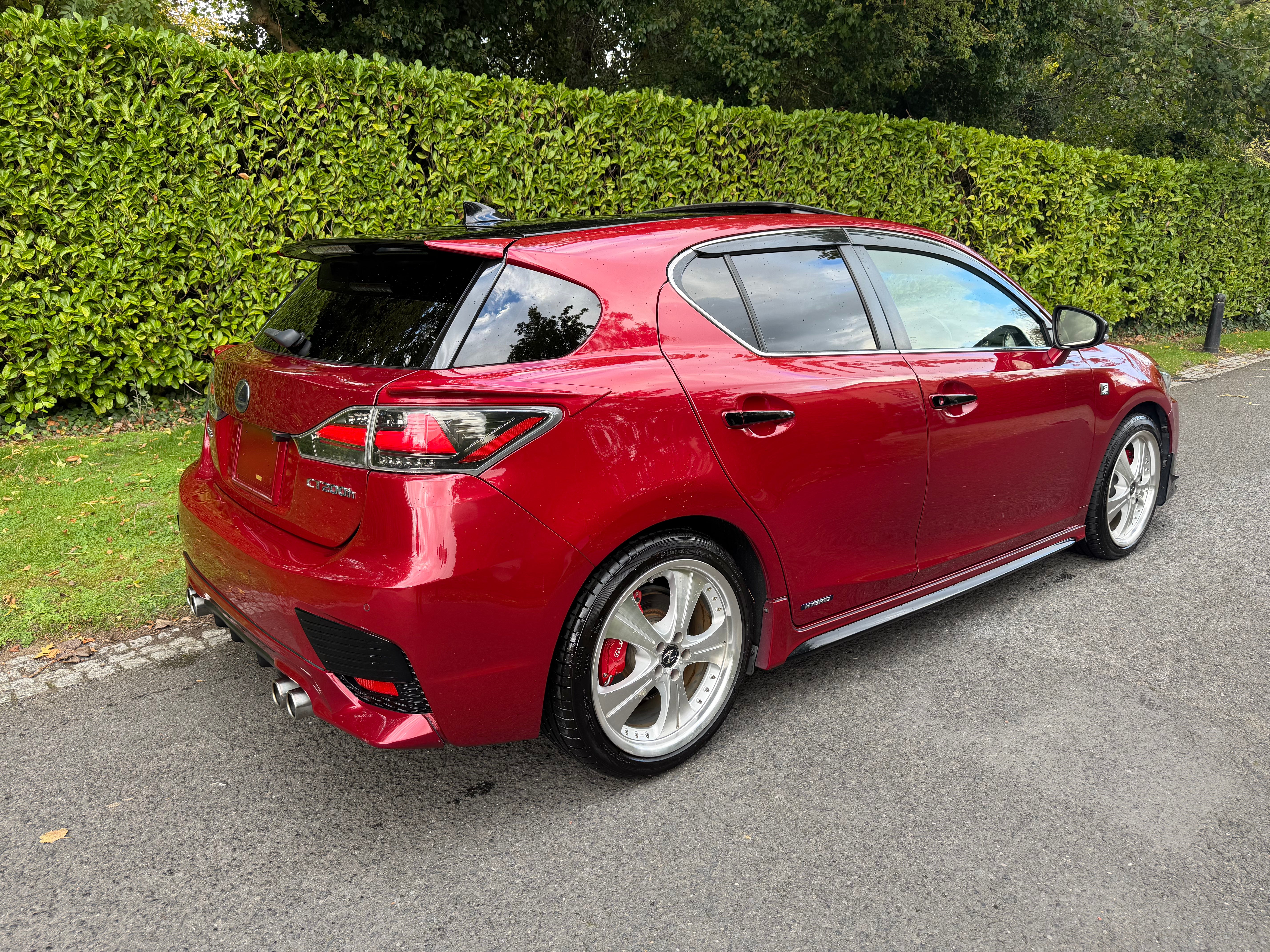 2015 Lexus CT200h F Sport 1.8 Hybrid – Pearl Red – €13,950
