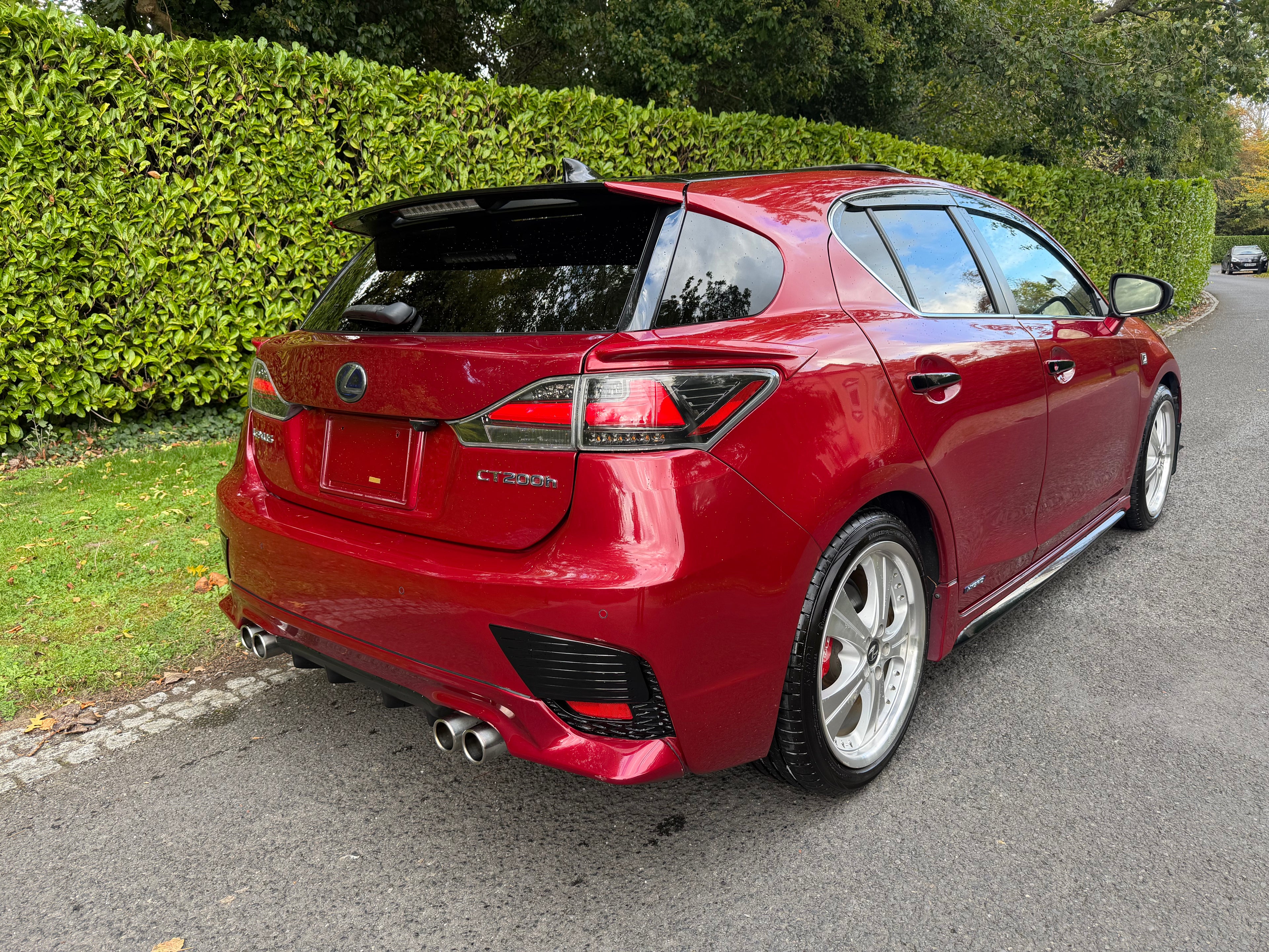 2015 Lexus CT200h F Sport 1.8 Hybrid – Pearl Red – €13,950