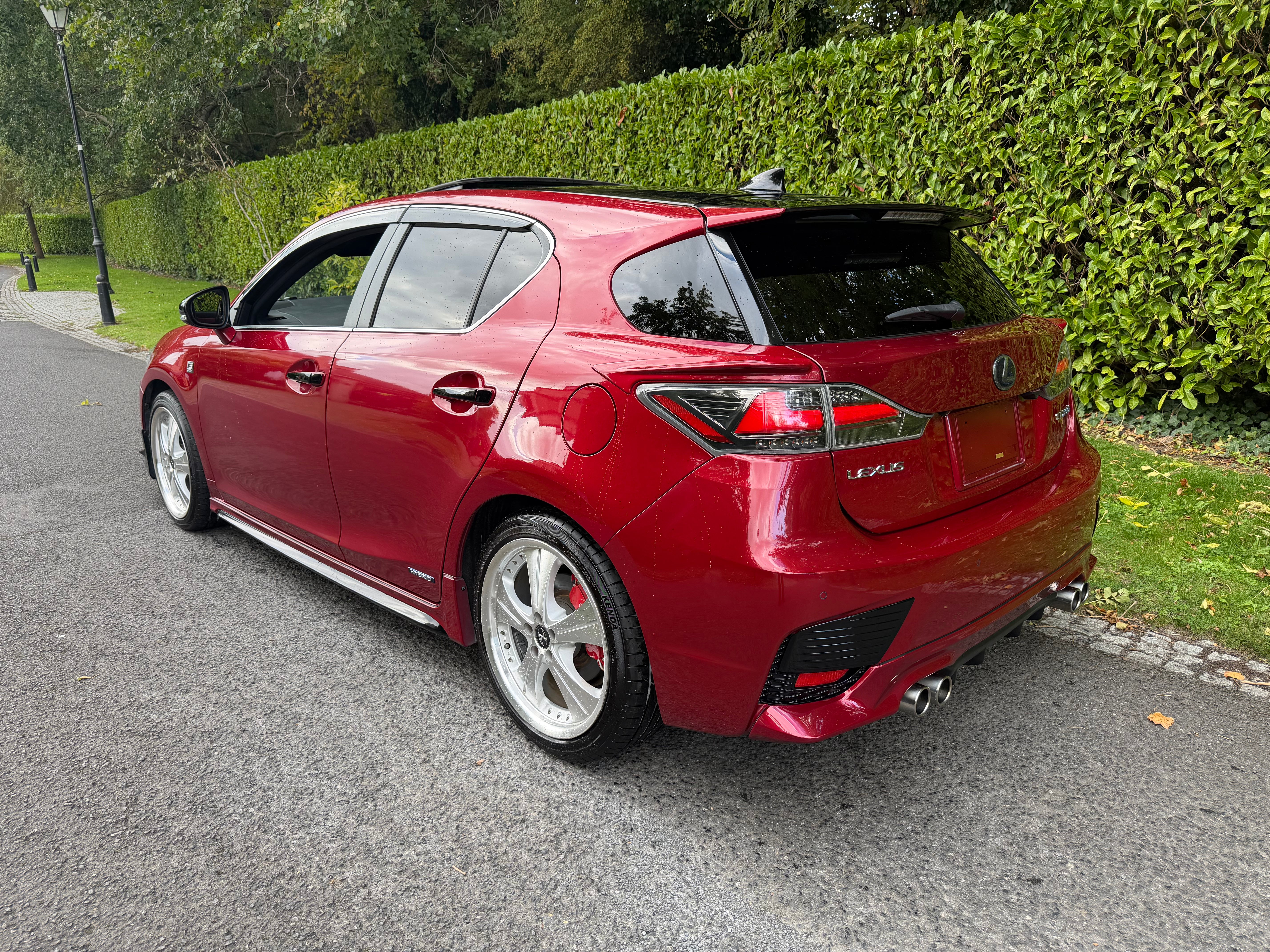 2015 Lexus CT200h F Sport 1.8 Hybrid – Pearl Red – €13,950