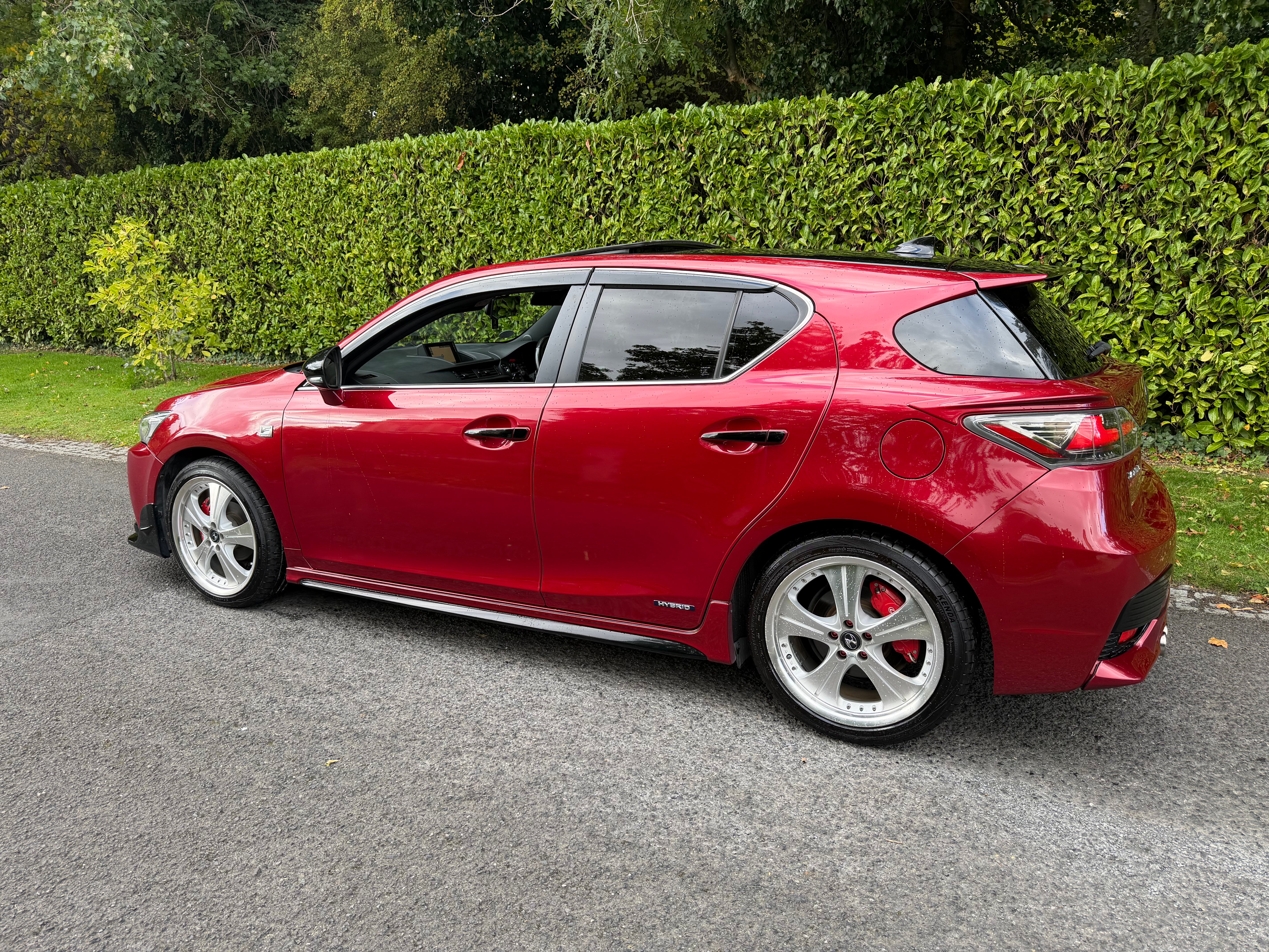 2015 Lexus CT200h F Sport 1.8 Hybrid – Pearl Red – €13,950
