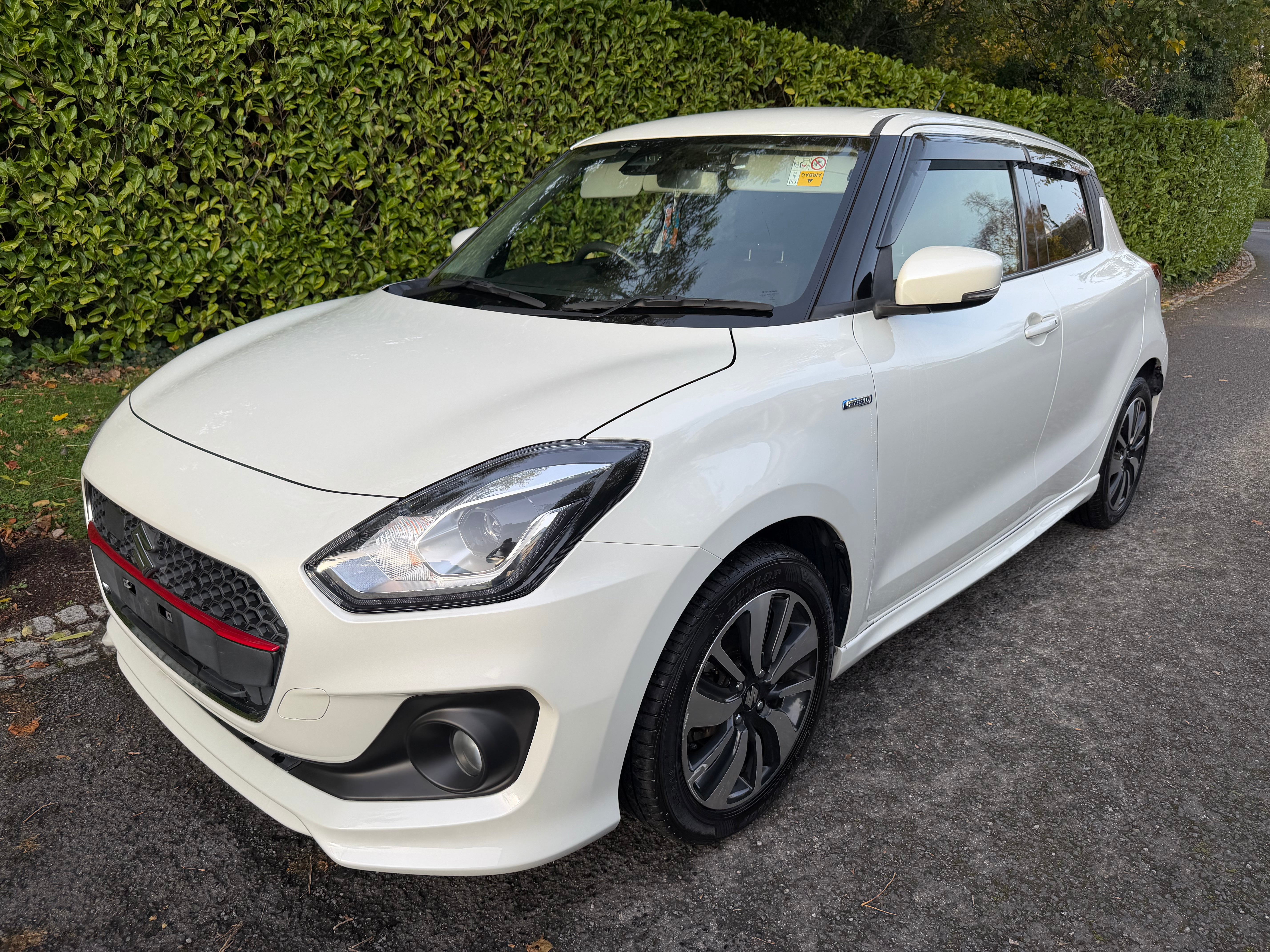2019 Suzuki Swift Hybrid RS – White – Grade 4 – €12,950