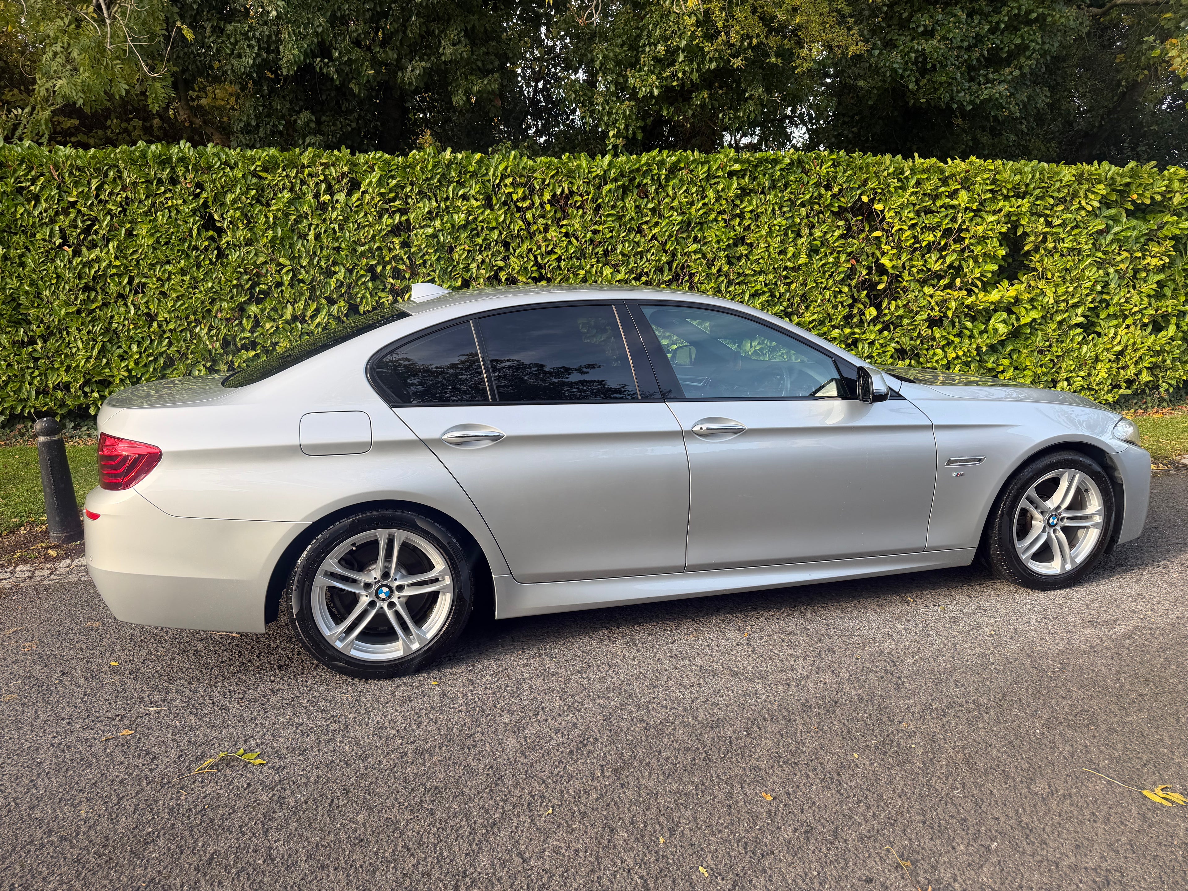2016 BMW 523d M Sport Hi-Line Automatic – Silver – Full Black Leather – €17,950
