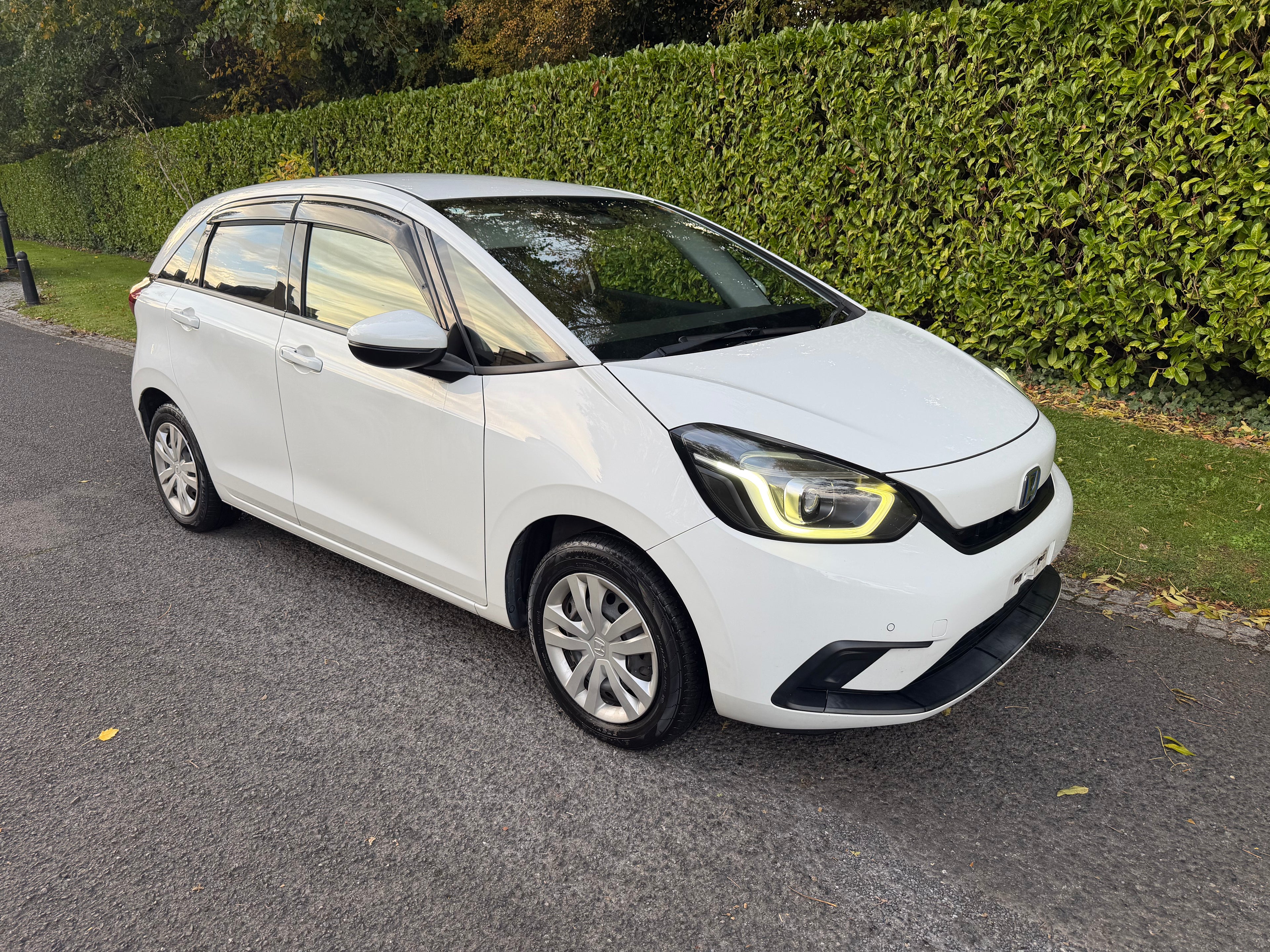 2020 Honda Fit 1.5 Hybrid Automatic – White – Grade 4 – €12,950