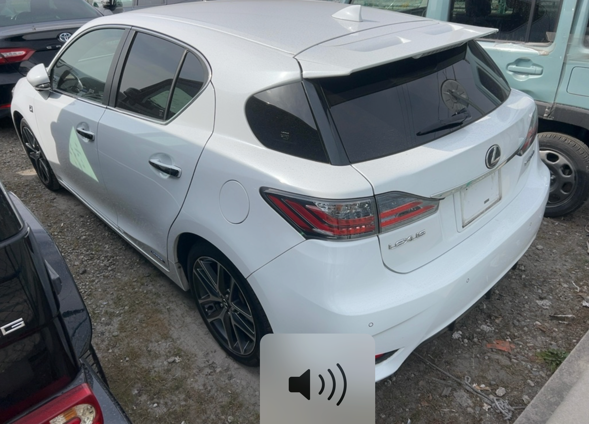 2014 Lexus CT200h F Sport – Pearl White – €14,950