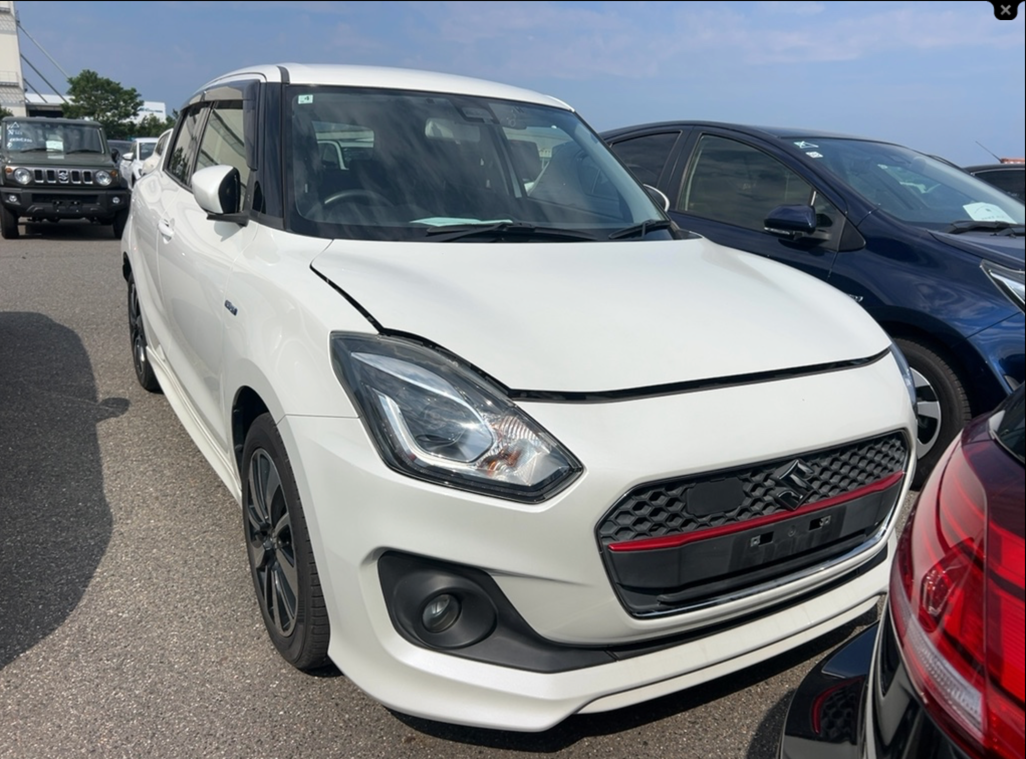 2019 Suzuki Swift Hybrid RS – White – Grade 4 – €12,950