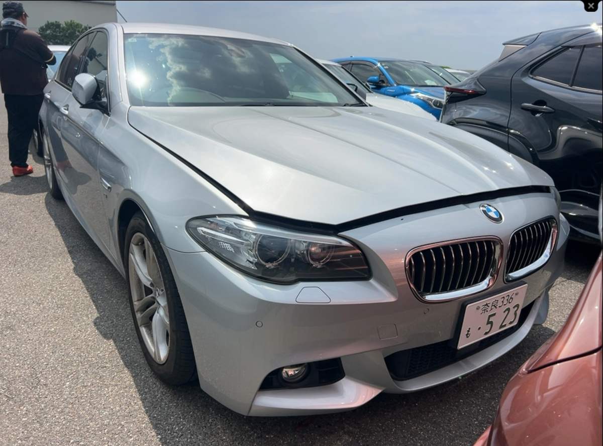 2016 BMW 523d M Sport Hi-Line Automatic – Silver – Full Black Leather – €17,950